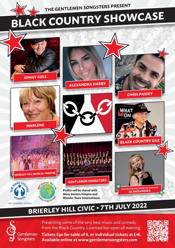 Black Country Showcase -  Thursday 7th July 2022