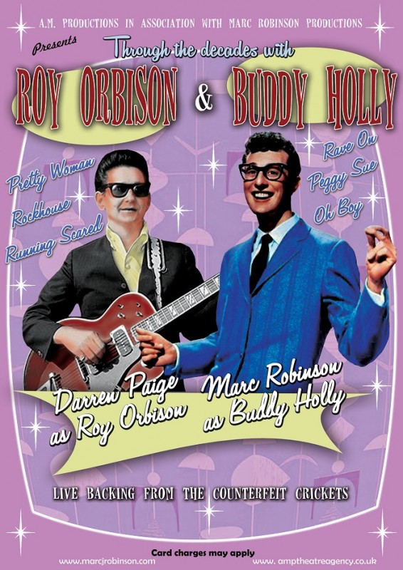Through The Decades With Roy Orbison & Buddy Holly, 15th September 2022