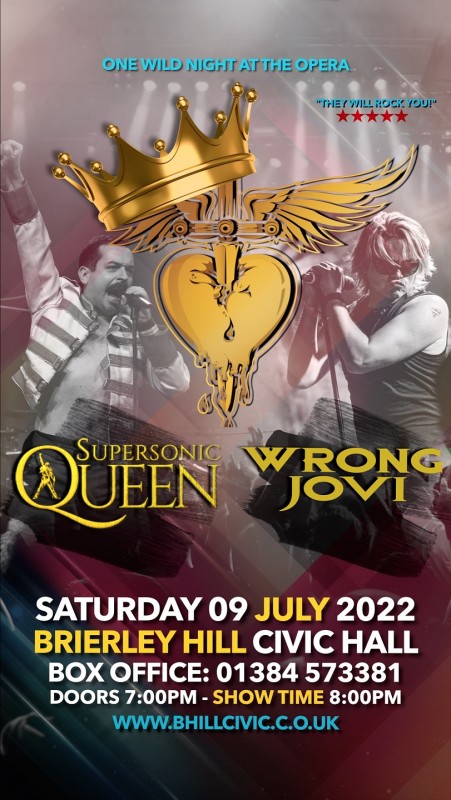 Supersonic Queen Vs Wrong Jovi, 9th July 2022