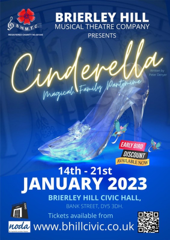 BHMTC Presents: Cinderella The Magical Pantomime, 14th - 21st January 2023