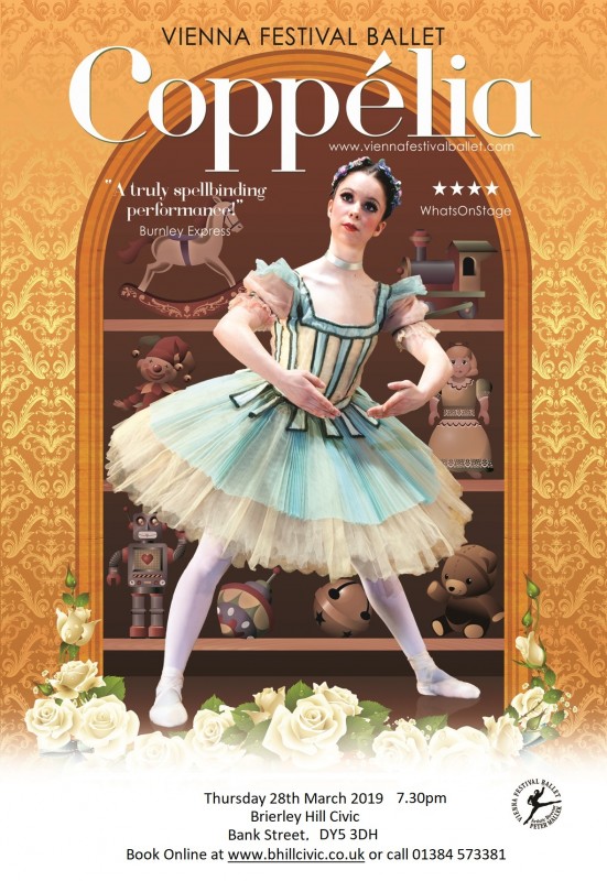 Vienna Festival Ballet presents: COPPELIA, 28th March 2019