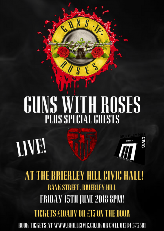 Guns With Roses, Friday 15th June 2018