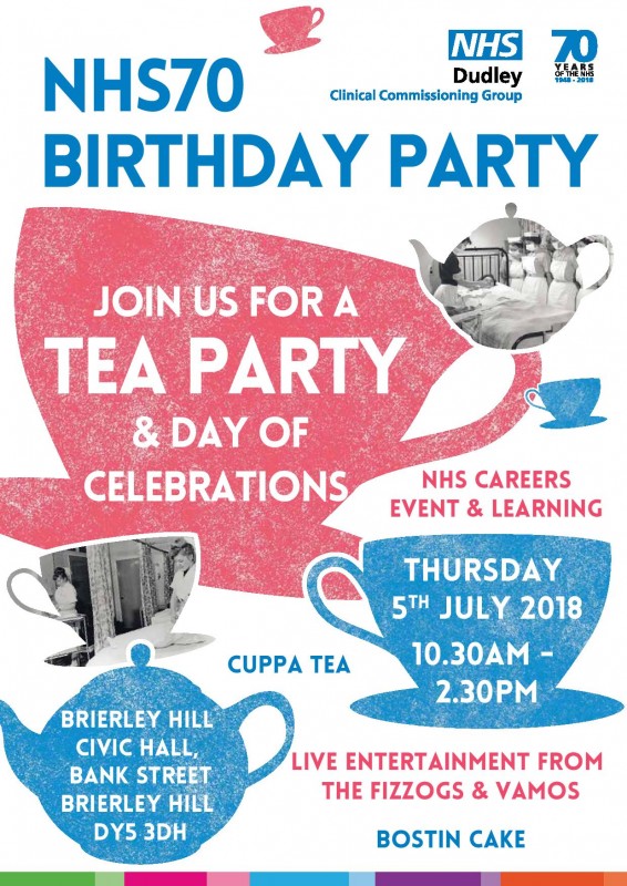 NHS 70th Birthday Party, 5th July 2018
