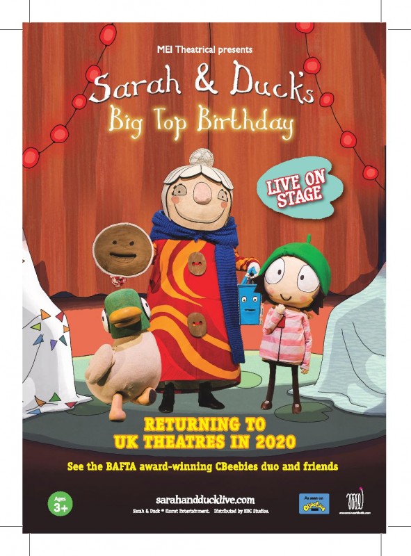 Sarah & Duck's Big Top Birthday. 12th March 2020