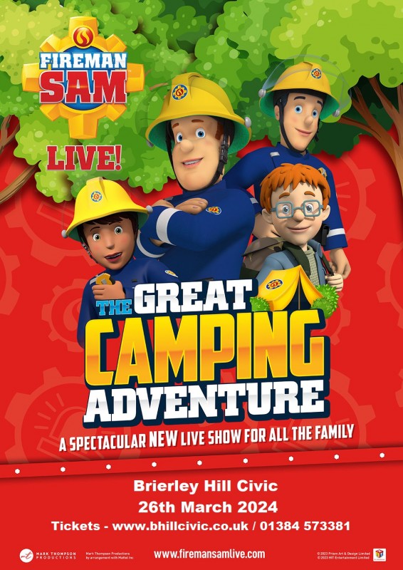 Fireman Sam Live – The Great Camping Adventure , 26th March 2024