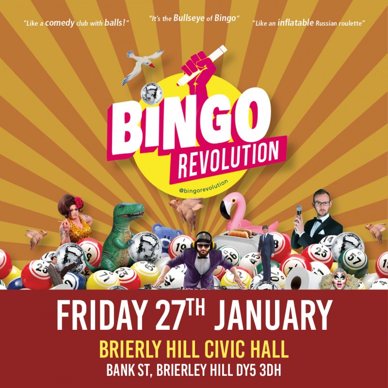 **SOLD OUT** Bingo Revolution, 27th January 2023
