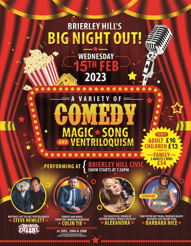 Brierley Hill's Big Night Out, 15th February 2023