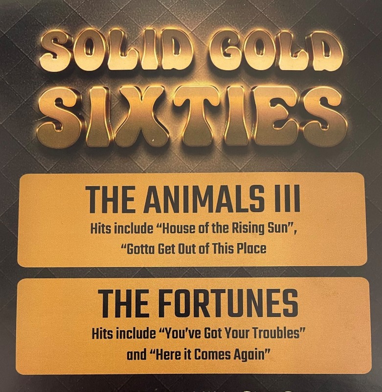 Solid Gold Sixties, 19th February 2022